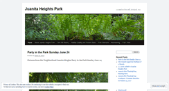 Desktop Screenshot of juanitaheightspark.com